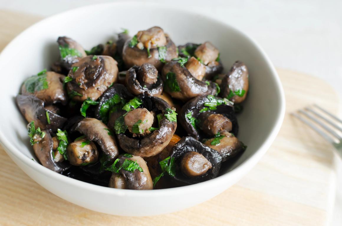 Gebratene Champignons im Airfryer