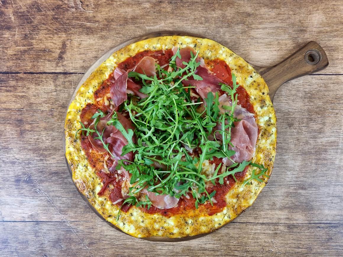 Cottage Cheese Pizza