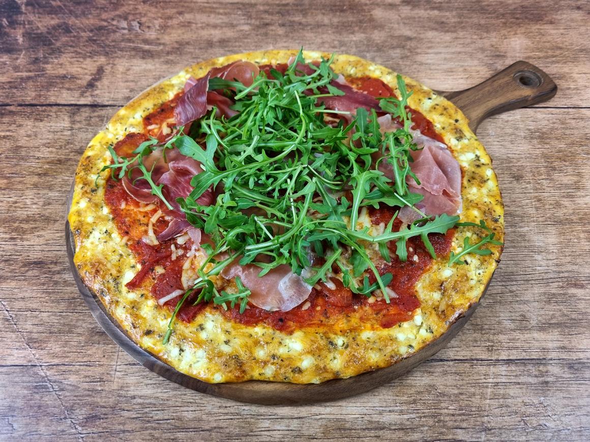 Cottage Cheese Pizza