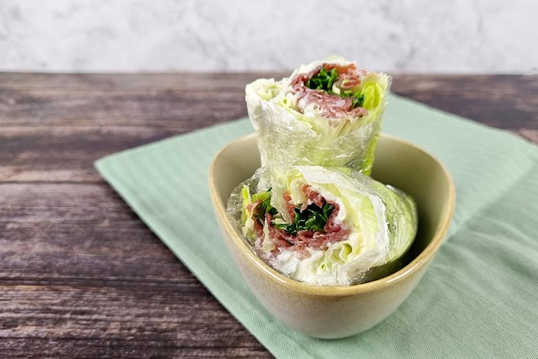 Salat-Wrap Italiano