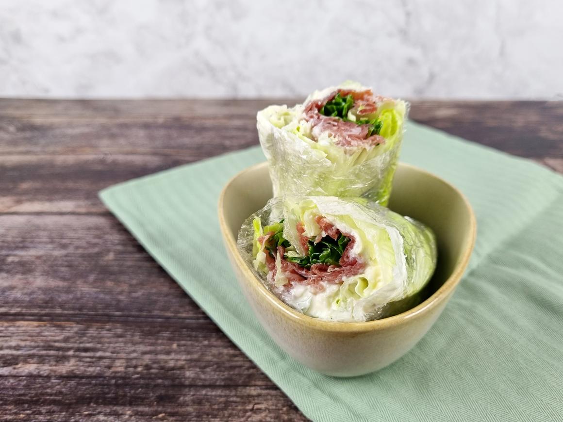 Salat-Wrap Italiano