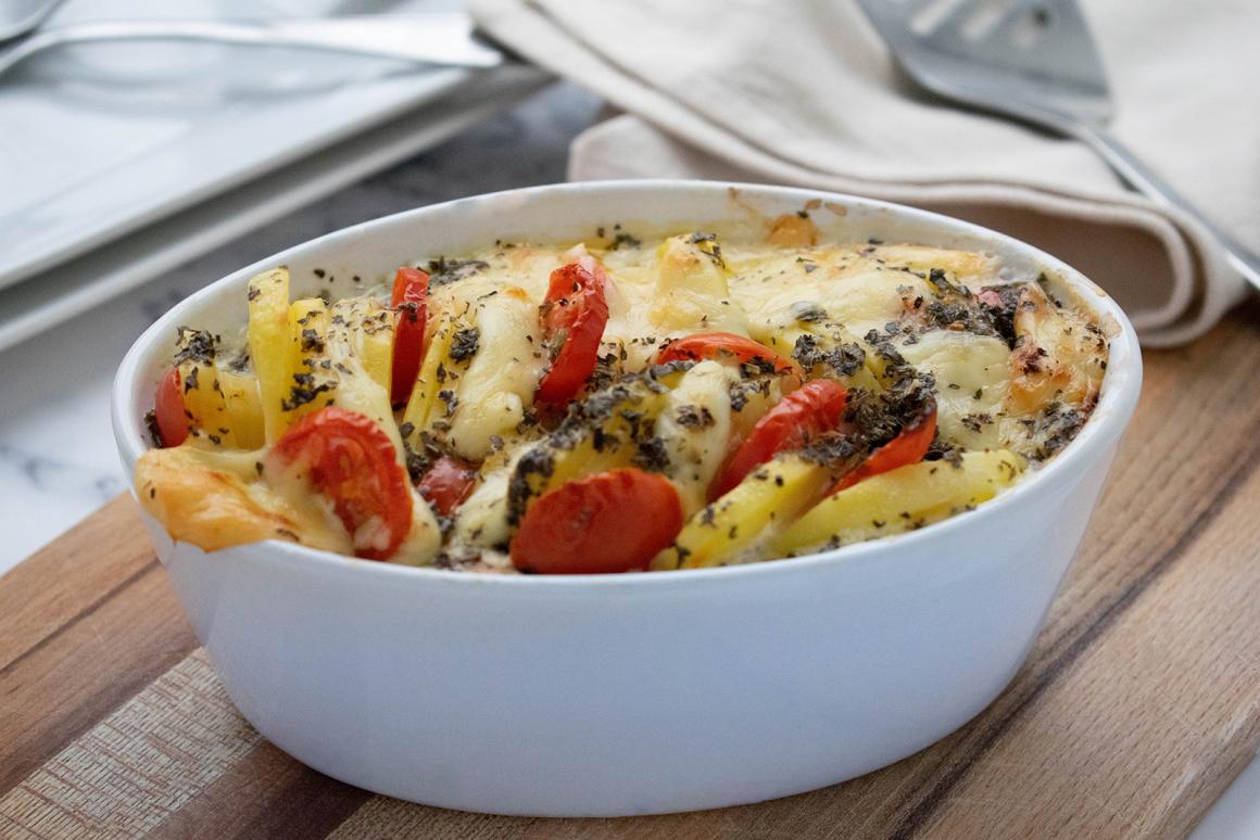 Gratinierte Oregano-Kartoffeln