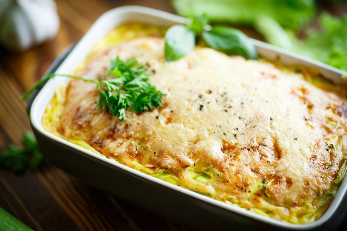 Zucchettigratin mit Kartoffeln