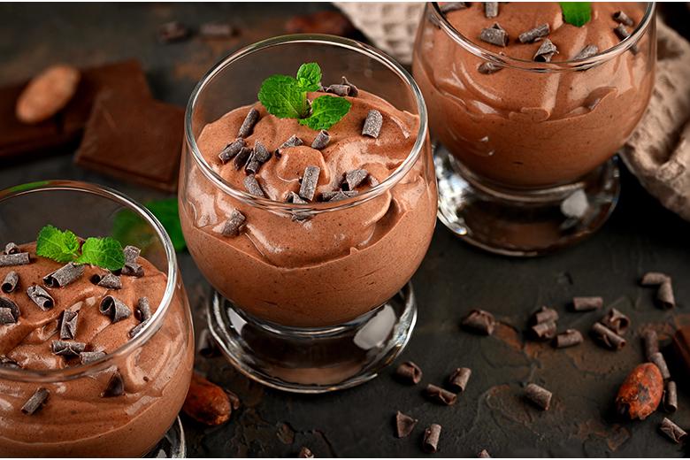 Einfache Mousse au Chocolat ohne Ei