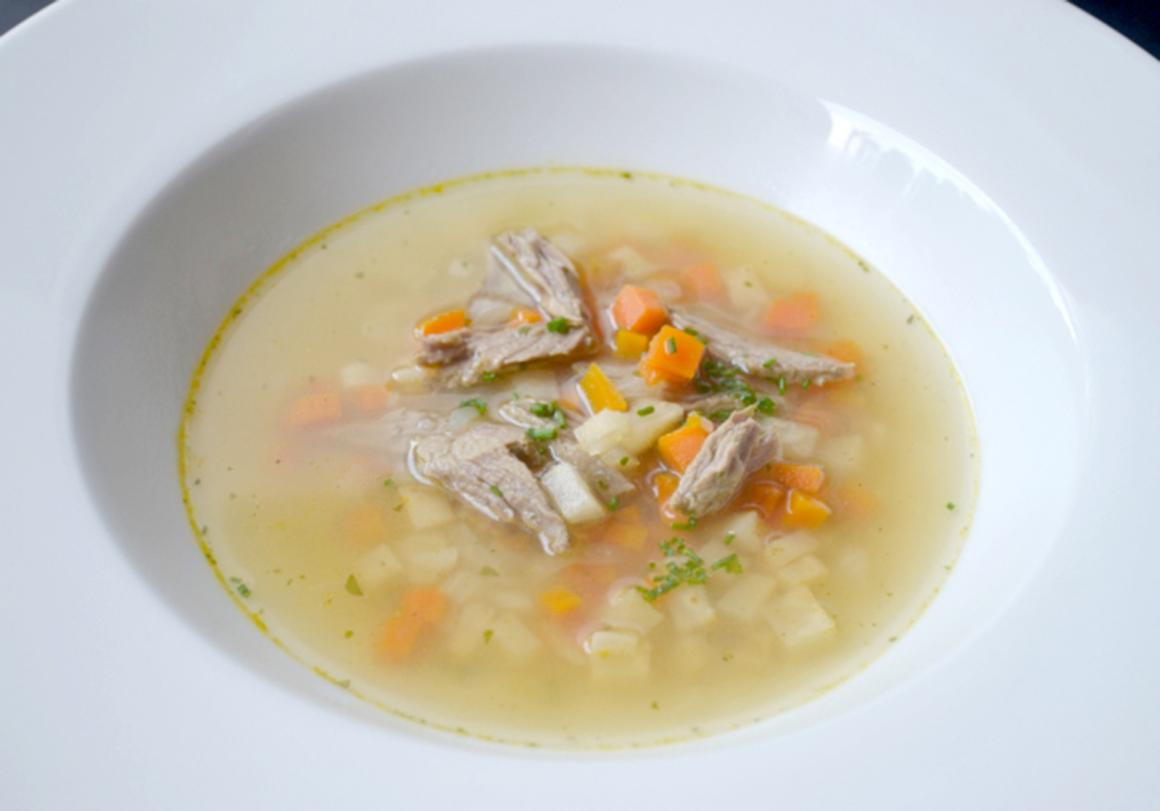 Siedfleischsuppe