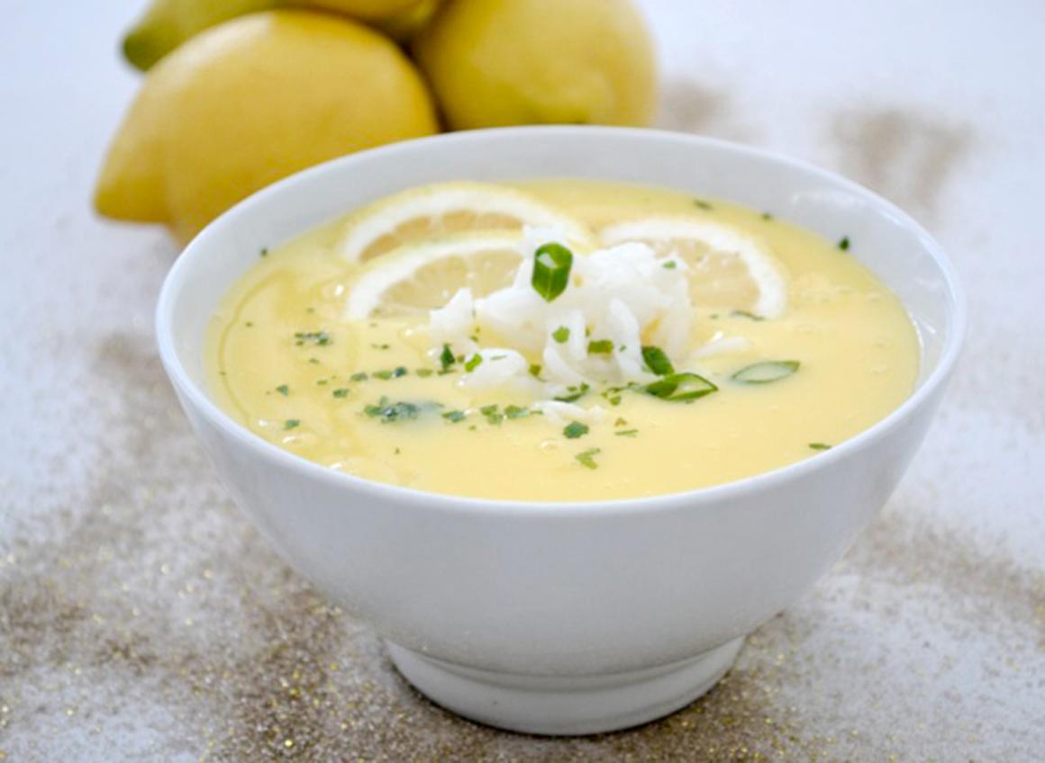 Griechische Zitronensuppe