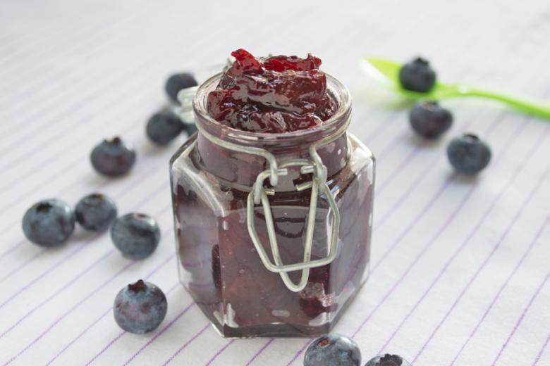 Heidelbeeren-Marmelade mit Vanille