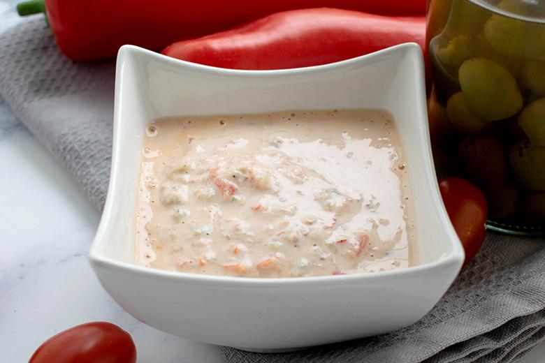 Griechische Salatsauce