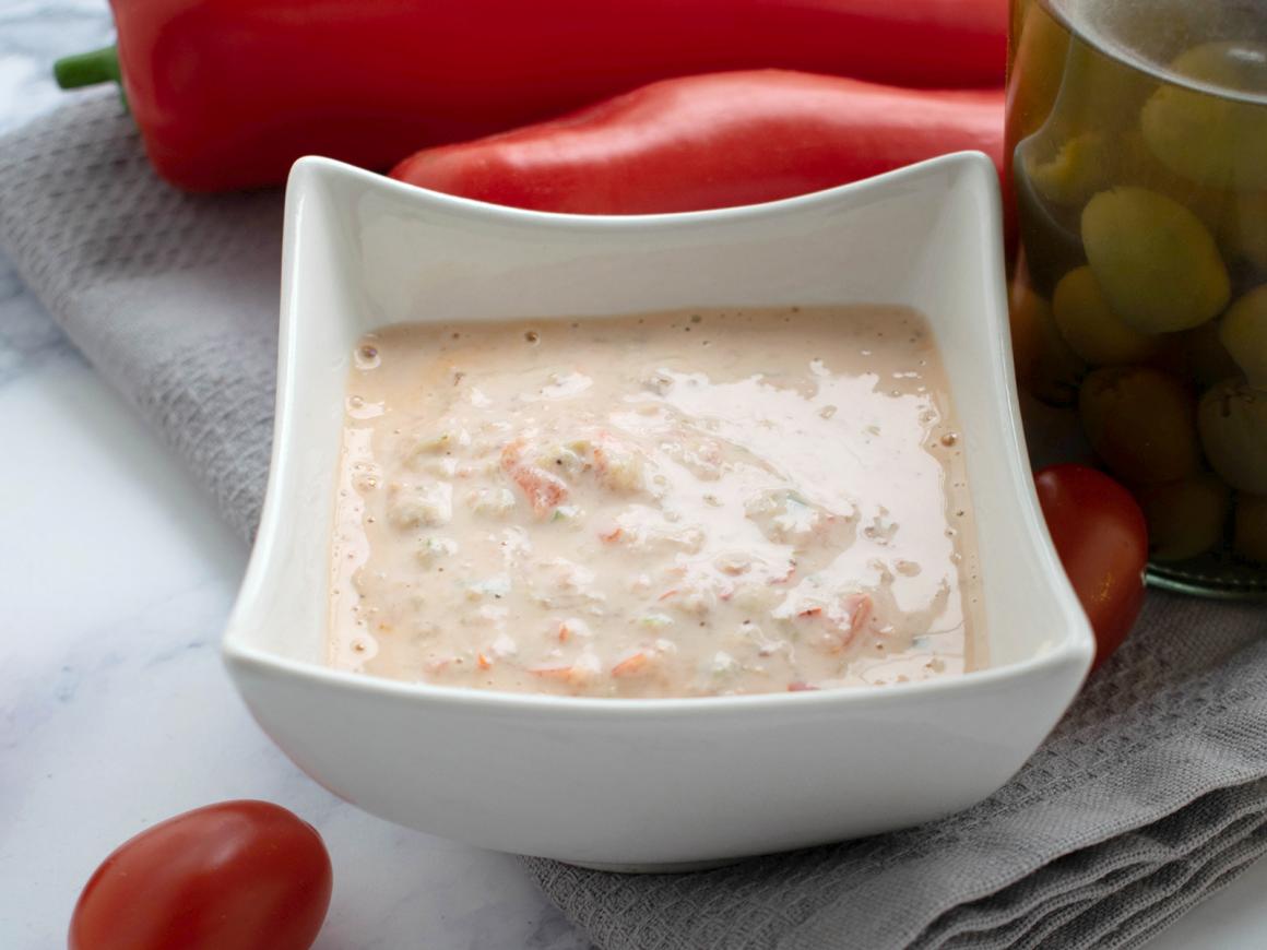 Griechische Salatsauce