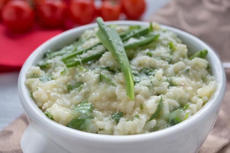 Bärlauch-Risotto