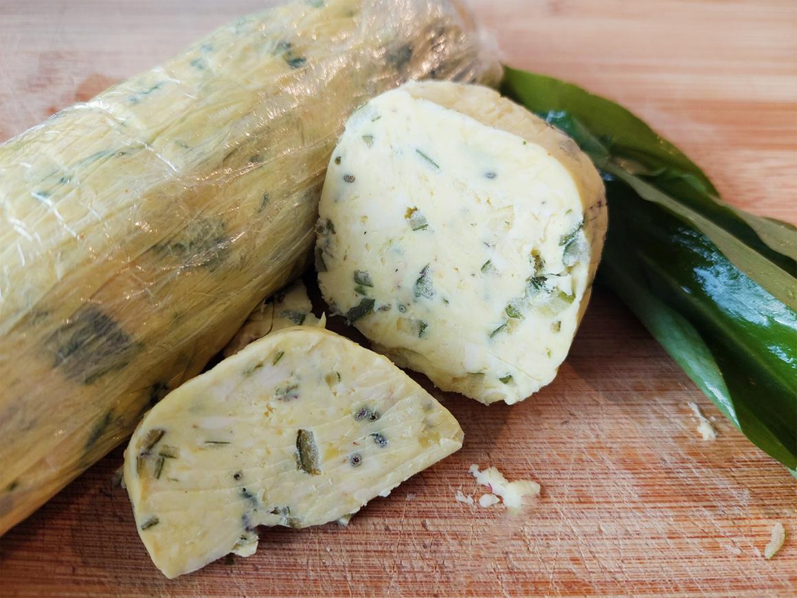 Curry-Bärlauchbutter