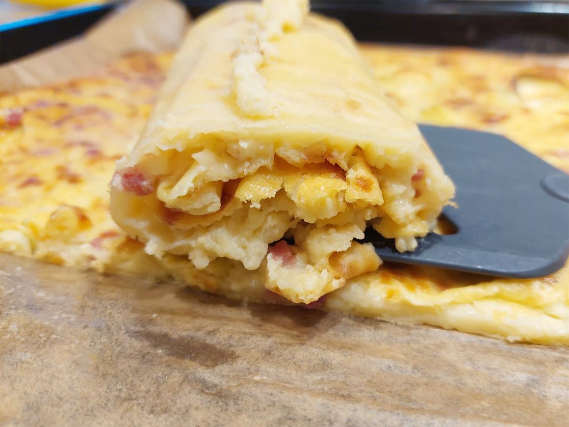 Pikanter Ofenpfannkuchen