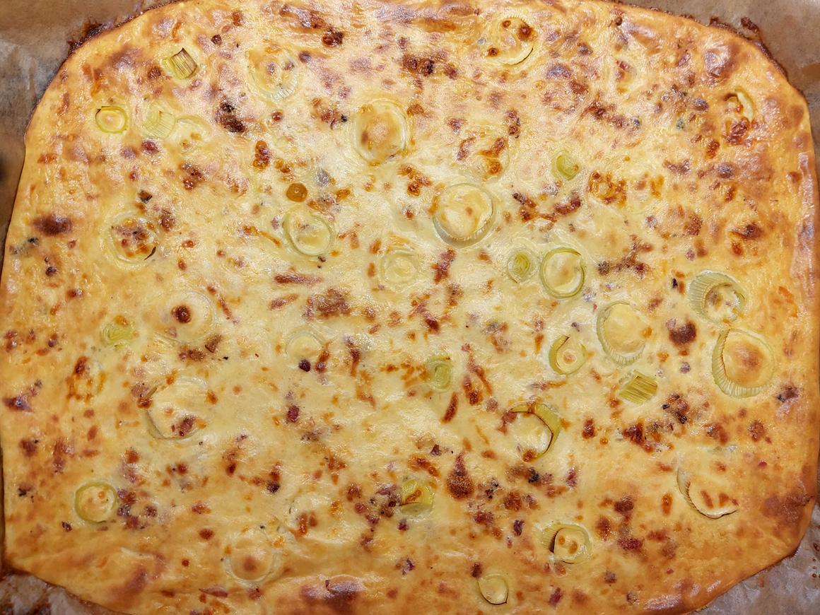 Pikanter Ofenpfannkuchen