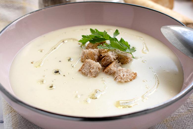 Pastinaken-Birnensuppe
