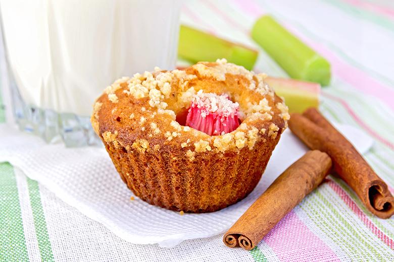 Rhabarbermuffins