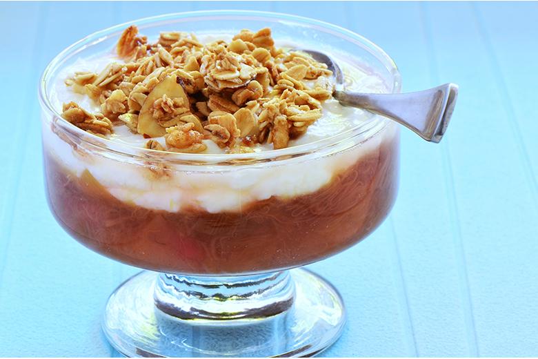Rhabarber-Müesli