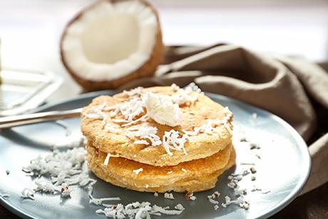 Kleine Kokosnuss-Kuchen