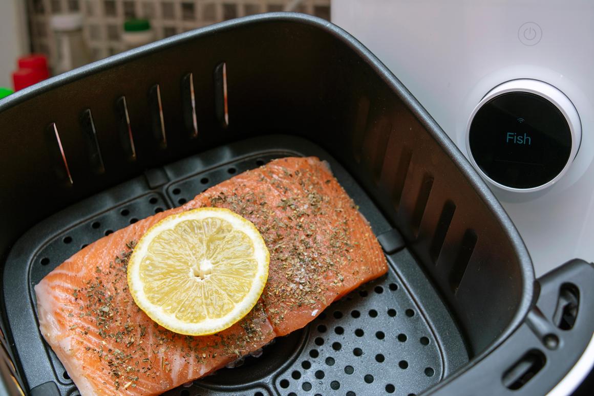 Lachs aus dem Airfryer