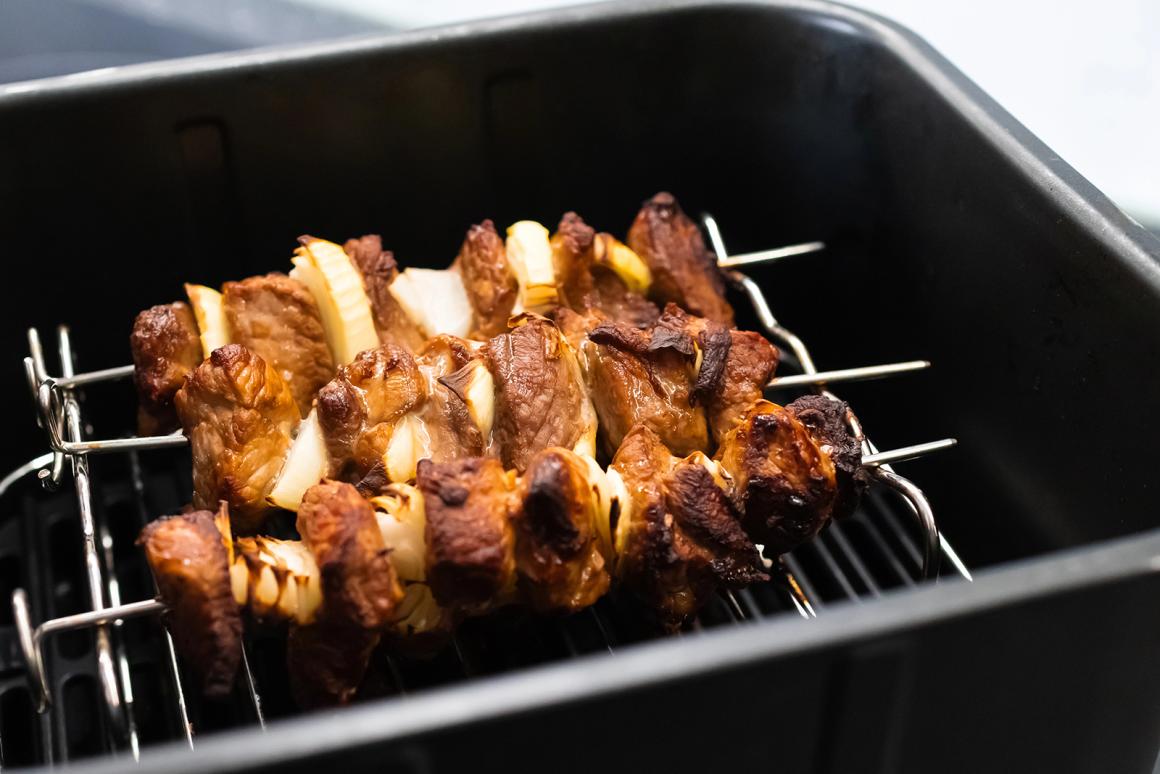 Grillspiesse aus dem Airfryer