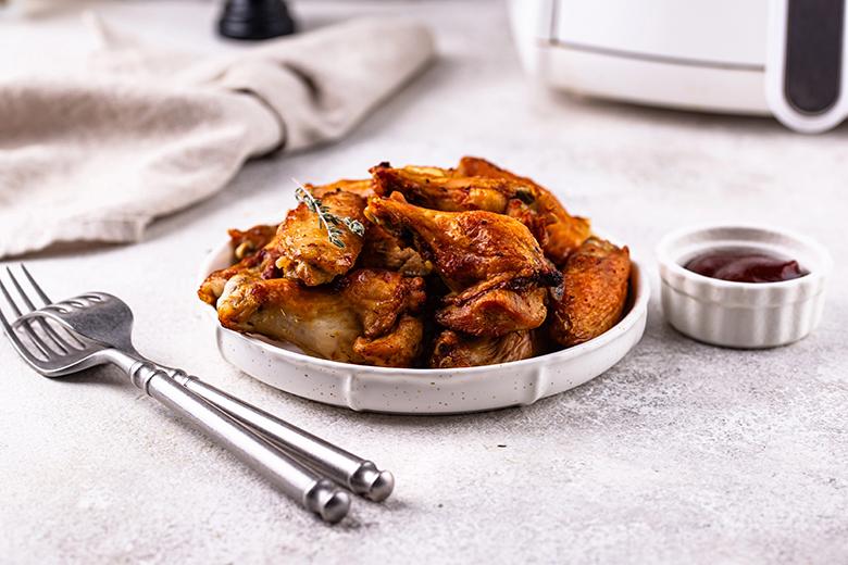 Scharfe Chicken Wings aus dem Airfryer