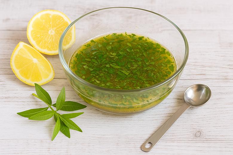 Fleischmarinade mit Zitronenverbene