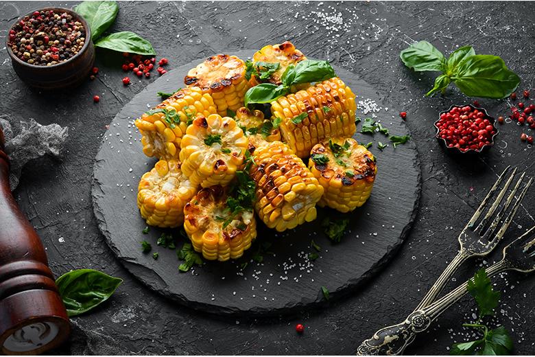 Gegrillte Maiskolben