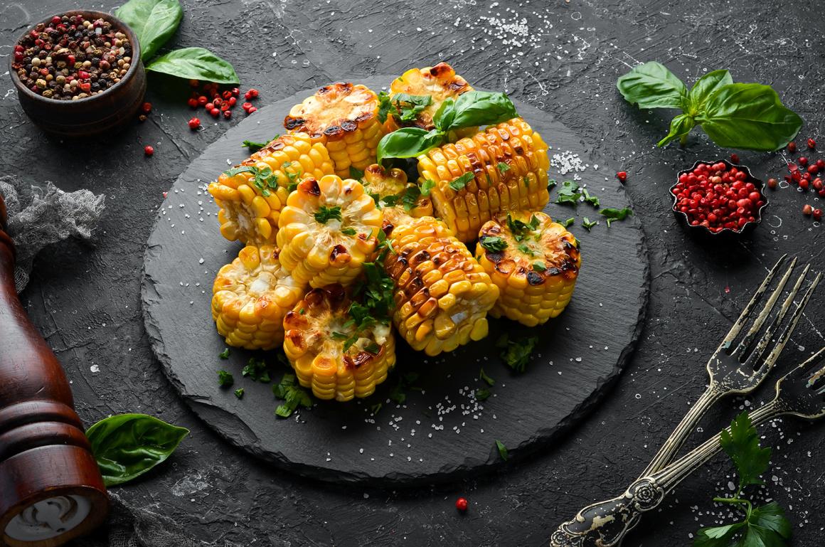 Gegrillte Maiskolben