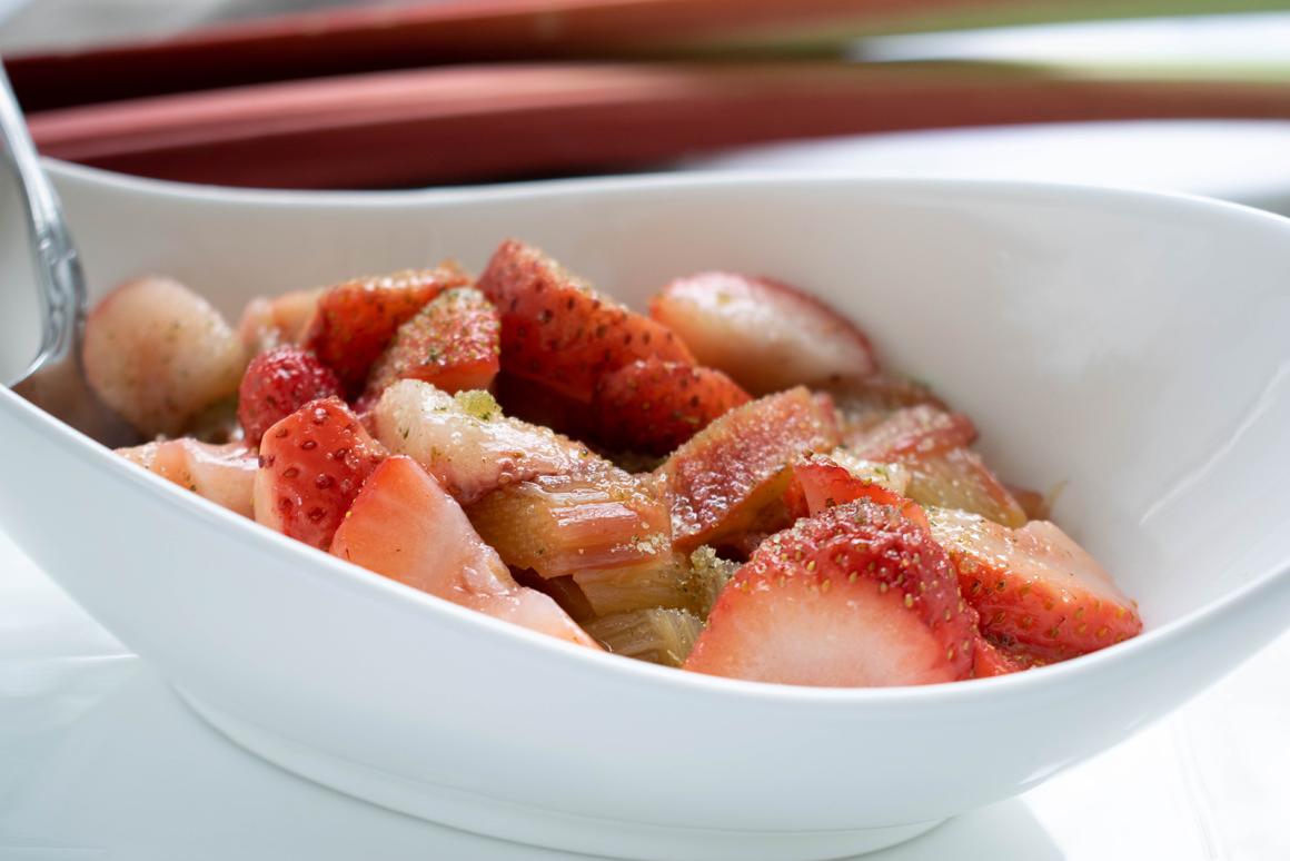Rhabarbersalat