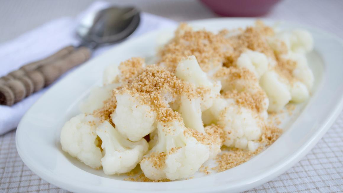 Einfaches Blumenkohlgemüse