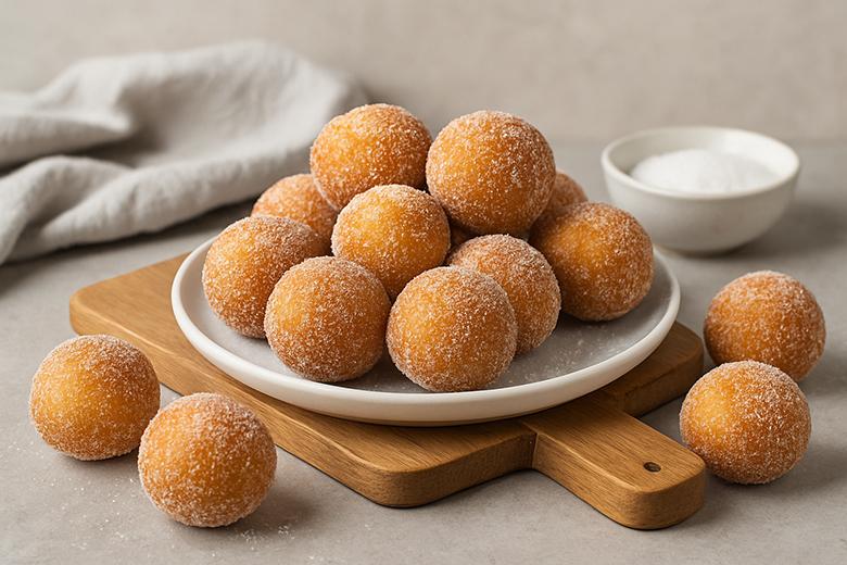 Quarkbällchen aus der Heissluftfritteuse