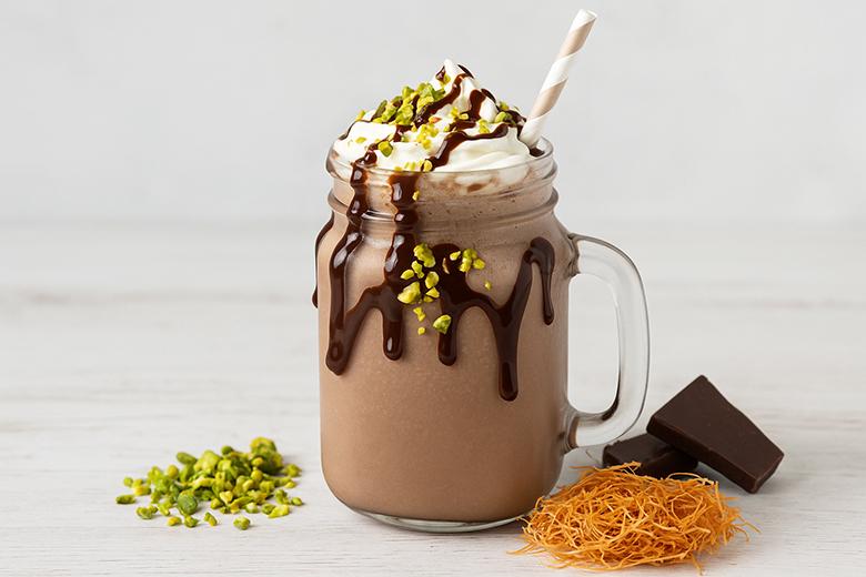 Dubai-Schokoladen-Milchshake