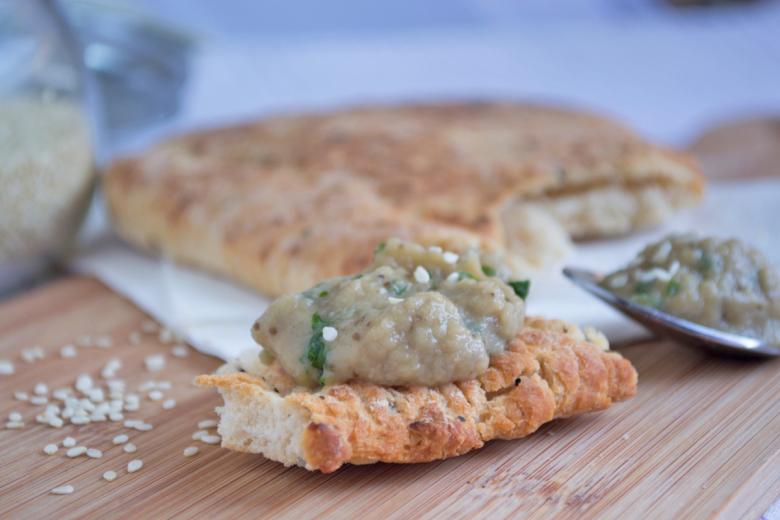 Afrikanische Auberginenpaste