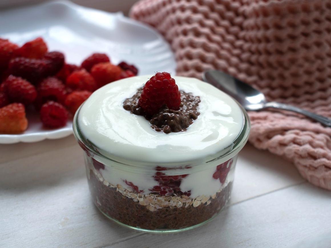 Chia-Himbeer-Creme