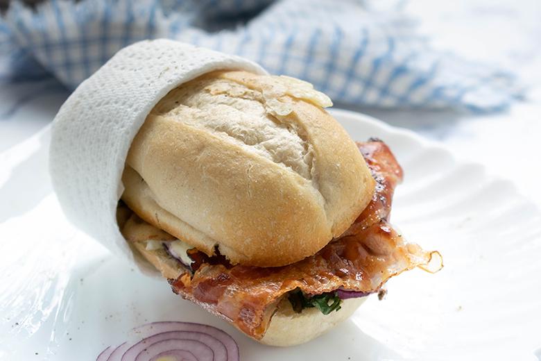 Gefülltes Mini-Baguette