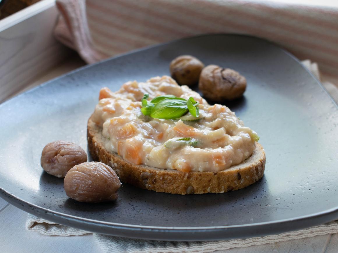 Marroni-Gemüse-Aufstrich