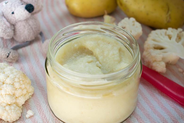 Baby-Brei mit Blumenkohl und Kartoffeln