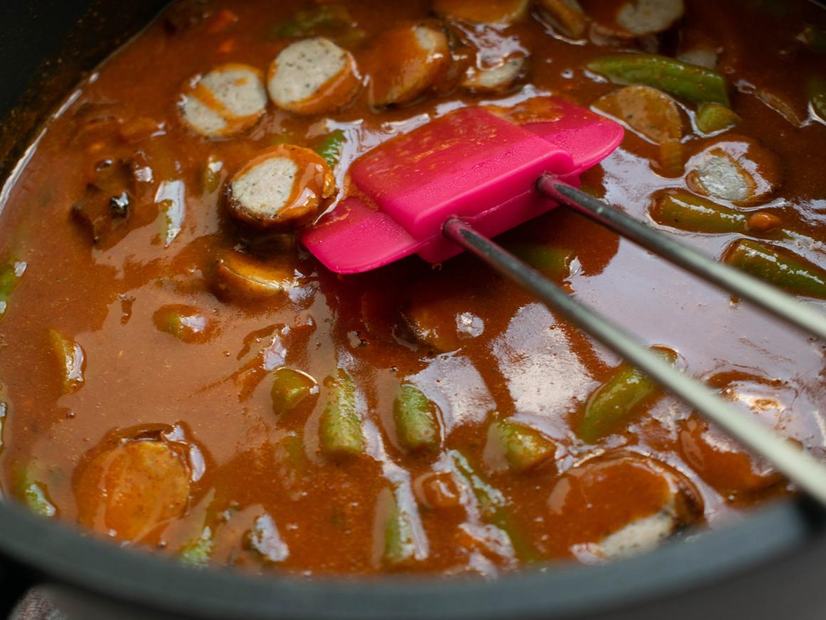 Omas Bohnensuppe