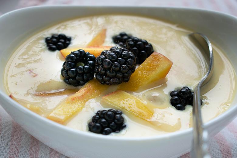 Aprikosen-Rahmjoghurt-Dessert