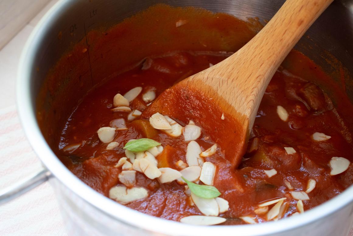 Gemüsepfanne nach sizilianischer Art