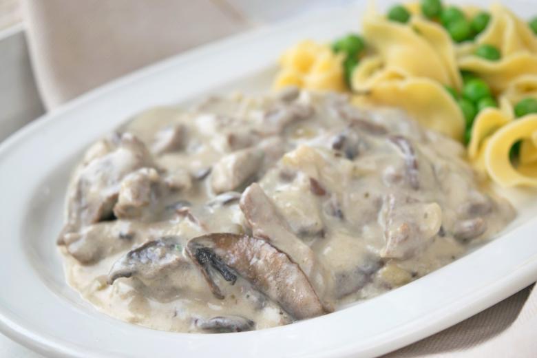 Gulasch Stroganoff