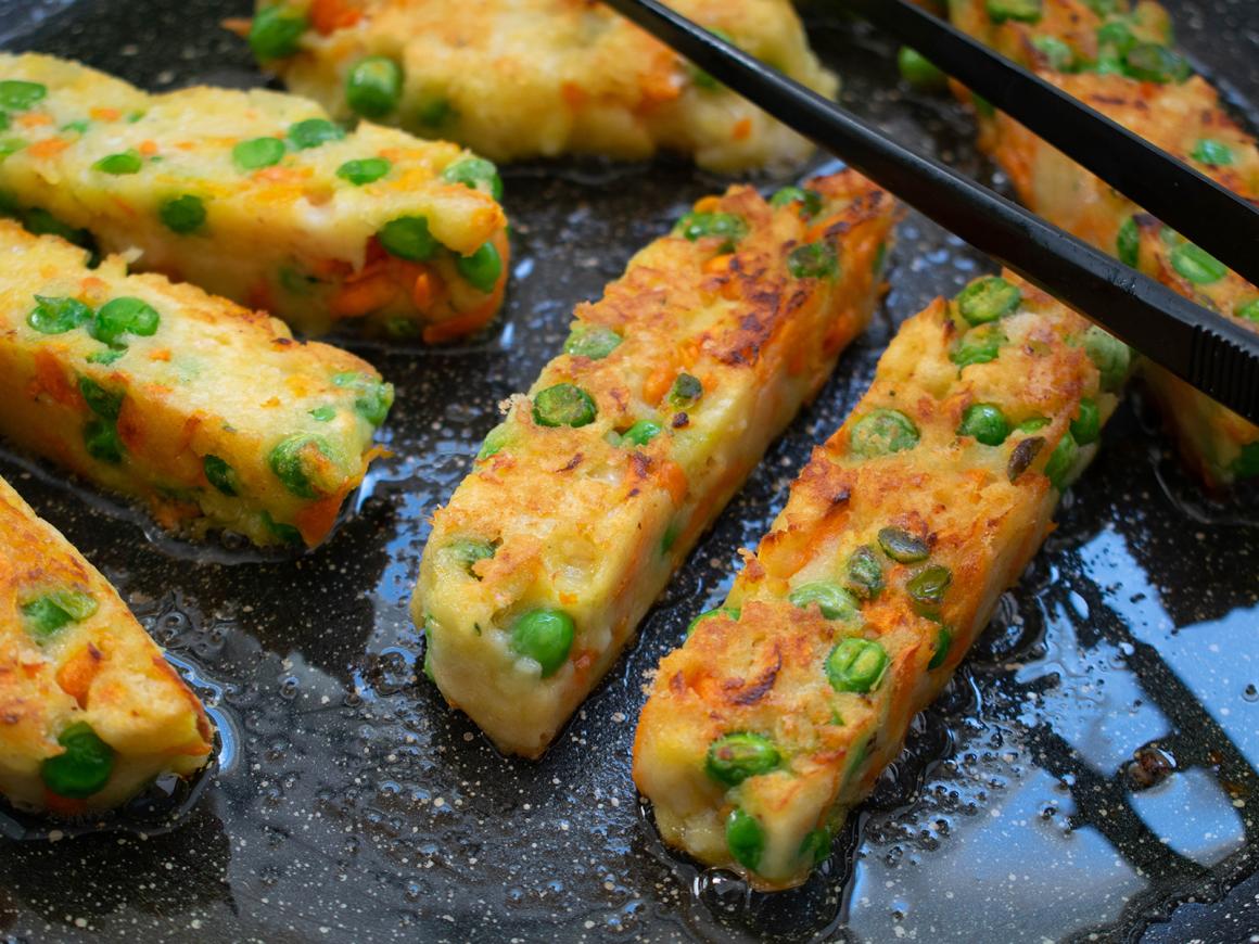 Einfache Gemüsestäbchen für Kinder