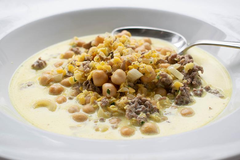 Linsen-Joghurt-Suppe