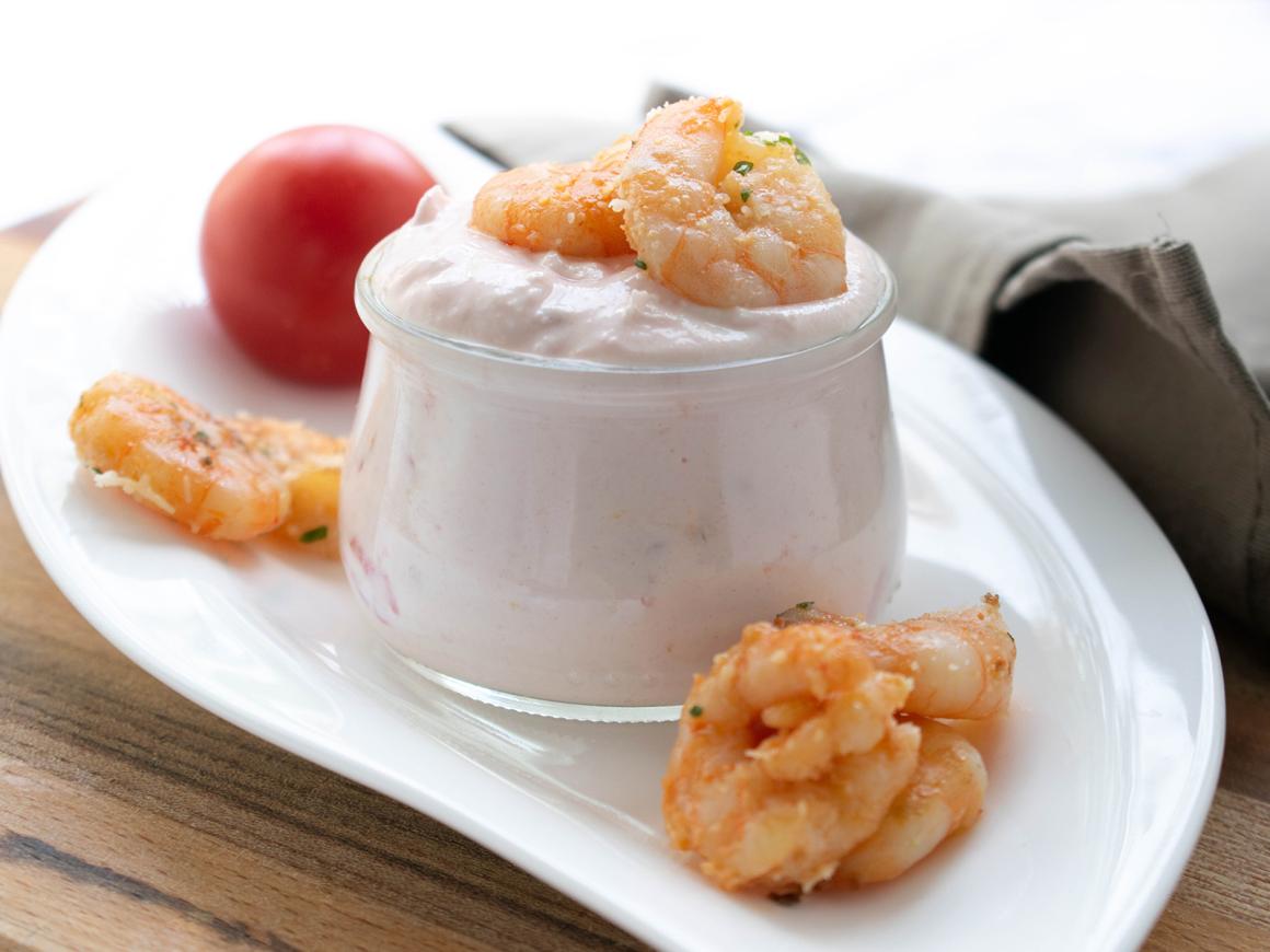 Garnelen-Tomaten-Aufstrich