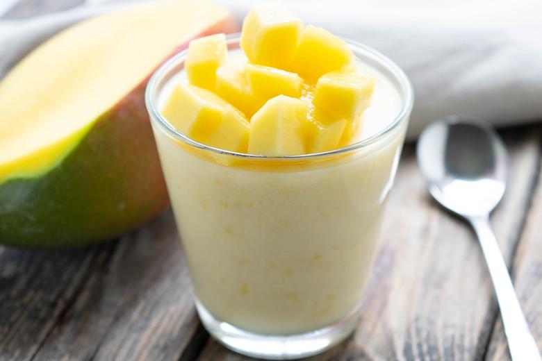Quarkcreme mit Mango