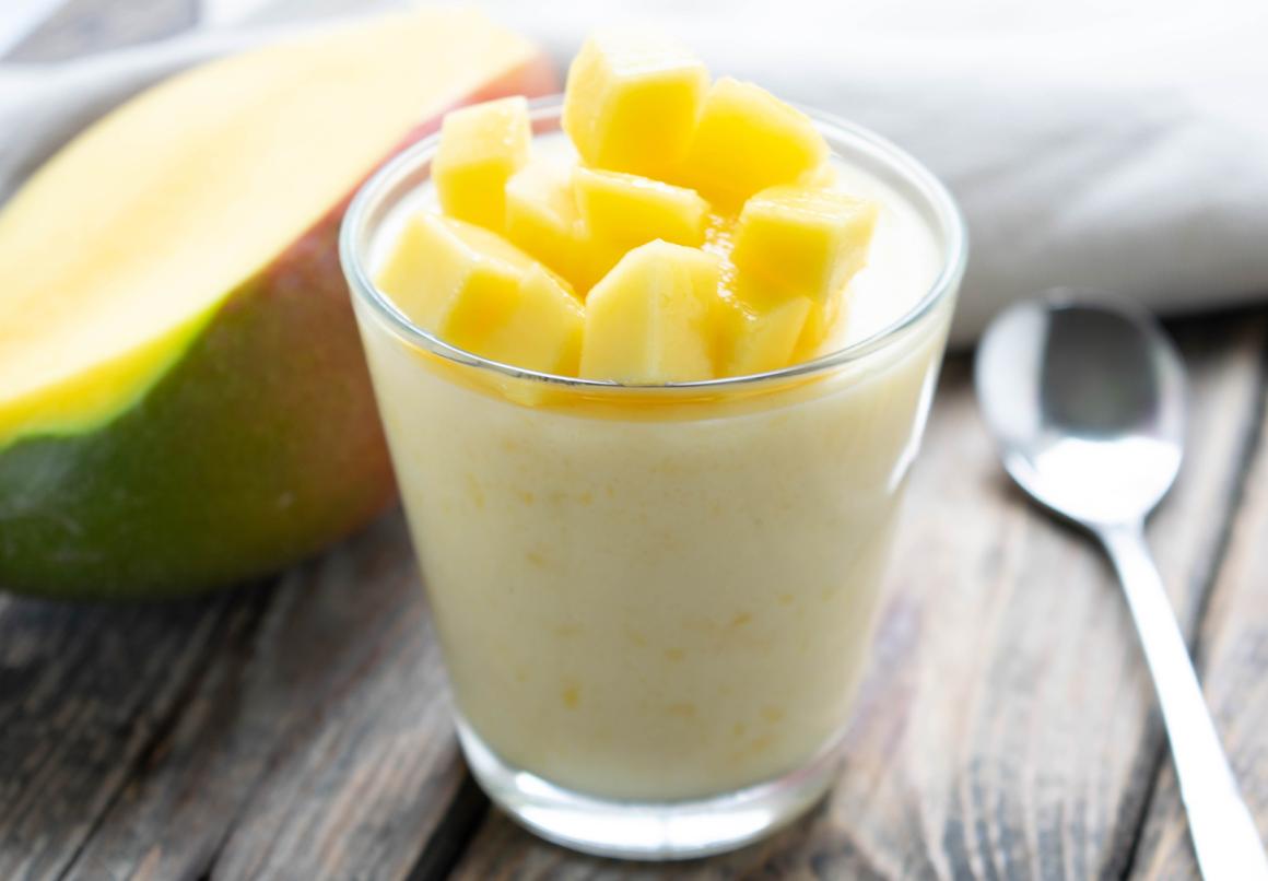 Quarkcreme mit Mango