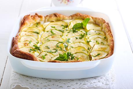 Pikanter Zucchettikuchen