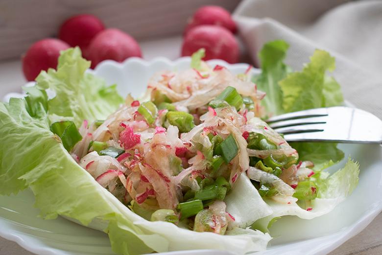 Marinierter Radieschensalat
