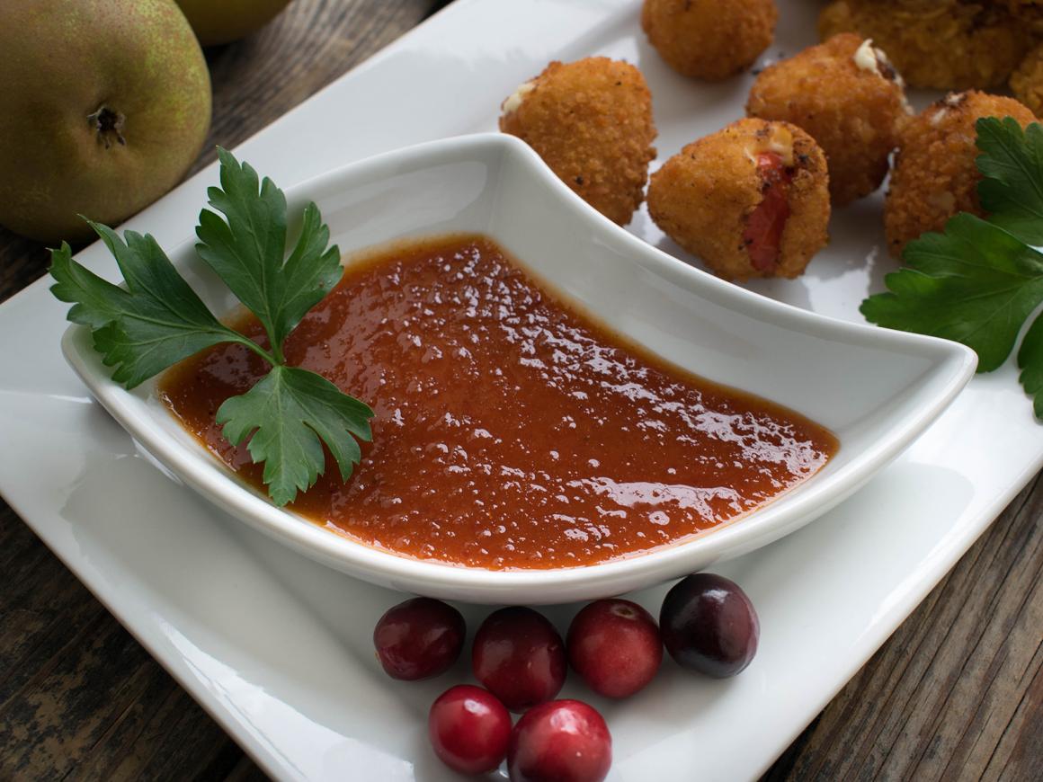 Cranberry-Birnen-Sauce