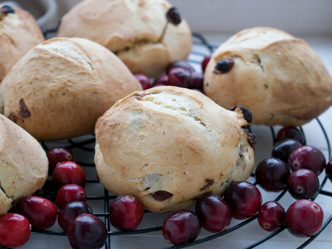 Cranberry-Brötchen