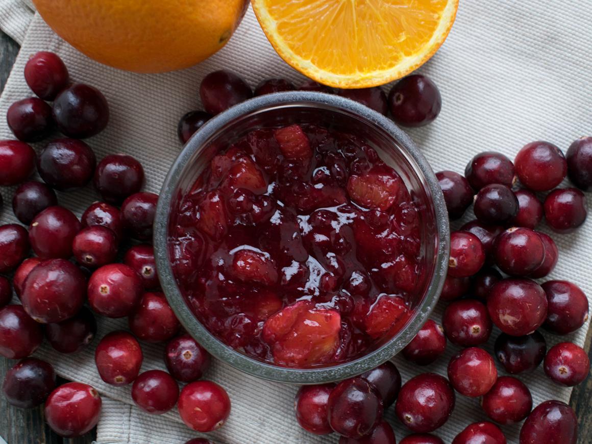 Cranberry-Orangen-Konfitüre